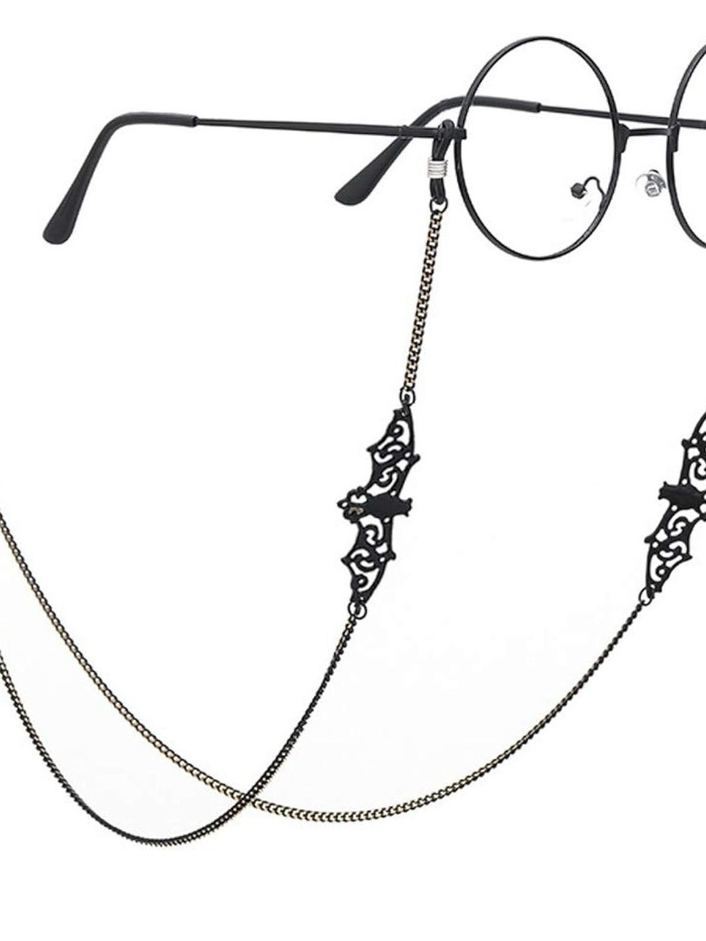 🦇 Gothic Bat Eyeglasses Chain 🦇